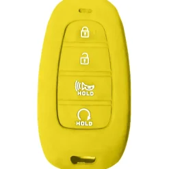 Silicone Key Fob Cover For Hyundai 4 Buttons Smart Key Remote