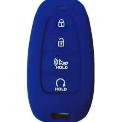 Silicone Key Fob Cover For Hyundai 4 Buttons Smart Key Remote