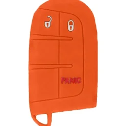 Silicone Key Fob Cover For Jeep/Dodge/Chrysler 3 Buttons Smart Key Remote