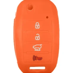 Silicone Key Fob Cover For Kia 4 Buttons Flipkey Remote