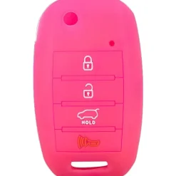 Silicone Key Fob Cover For Kia 4 Buttons Flipkey Remote