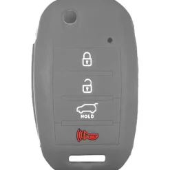 Silicone Key Fob Cover For Kia 4 Buttons Flipkey Remote