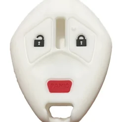 Silicone Key Fob Cover For Mitsubishi 3 Buttons Remote Head Key