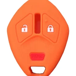 Silicone Key Fob Cover For Mitsubishi 3 Buttons Remote Head Key