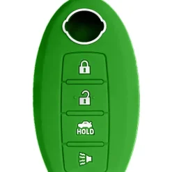 Silicone Key Fob Cover For Nissan 4 Buttons Smart Key Remote