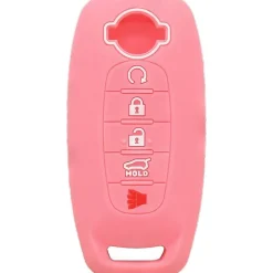 Silicone Key Fob Cover For Nissan 5 Buttons Smart Key Remote
