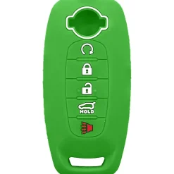 Silicone Key Fob Cover For Nissan 5 Buttons Smart Key Remote