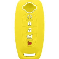 Silicone Key Fob Cover For Nissan 5 Buttons Smart Key Remote