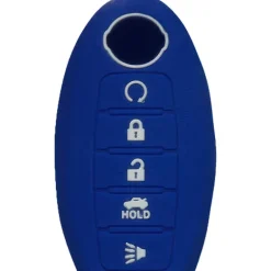 Silicone Key Fob Cover For Nissan 5 Buttons Smart Key Remote