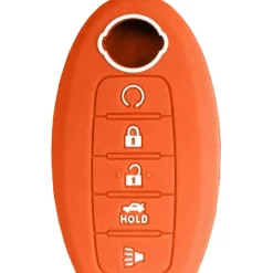Silicone Key Fob Cover For Nissan 5 Buttons Smart Key Remote