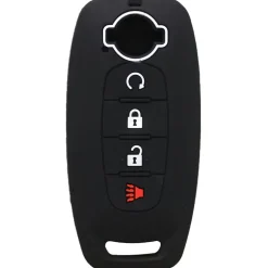 Silicone Key Fob Cover For Nissan 4 Buttons Smart Key Remote