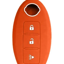Silicone Key Fob Cover For Nissan 3 Buttons Smart Key Remote
