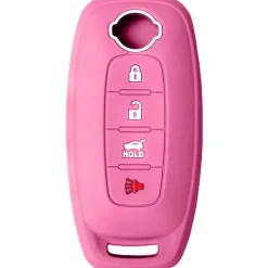 Silicone Key Fob Cover For Nissan 4 Buttons Smart Key Remote