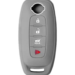 Silicone Key Fob Cover For Nissan 4 Buttons Smart Key Remote