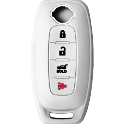 Silicone Key Fob Cover For Nissan 4 Buttons Smart Key Remote
