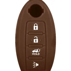 Silicone Key Fob Cover For Nissan 4 Buttons Smart Key Remote
