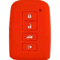 Silicone Key Fob Cover For Toyota 4 Buttons Smart Key Remote
