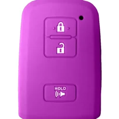 Silicone Key Fob Cover For Toyota 3 Buttons Smart Key Fob