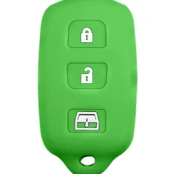 Silicone Key Fob Cover For Toyota 4 Buttons Regular Remote