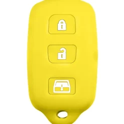 Silicone Key Fob Cover For Toyota 4 Buttons Regular Remote