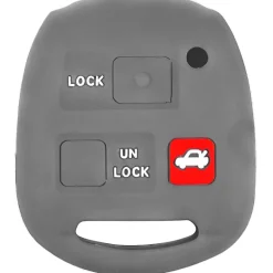 Silicone Key Fob Cover For Toyota 3 Buttons Remote Head Key