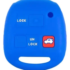 Silicone Key Fob Cover For Toyota 3 Buttons Remote Head Key