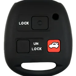 Silicone Key Fob Cover For Toyota 3 Buttons Remote Head Key