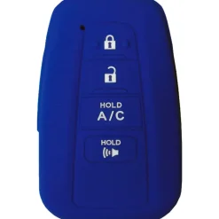 Silicone Key Fob Cover For Toyota 4 Buttons Smart Key Remote
