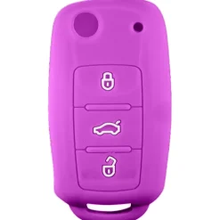 Silicone Key Fob Cover For VW 4 Buttons Flipkey Remote
