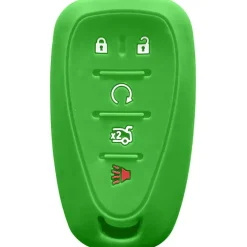 Silicone Protective Cover For Chevrolet 5 Buttons Smart Key Remote