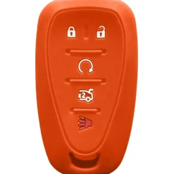Silicone Protective Cover For Chevrolet 5 Buttons Smart Key Remote