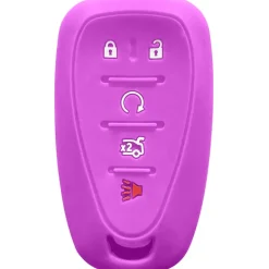 Silicone Protective Cover For Chevrolet 5 Buttons Smart Key Remote
