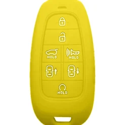 Silicone Protective Cover For Hyundai 7 Buttons Smart Key Remote