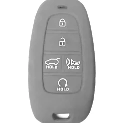 Silicone Protective Cover for Hyundai 5 Buttons Smart Key Remote
