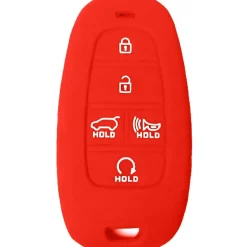 Silicone Protective Cover for Hyundai 5 Buttons Smart Key Remote