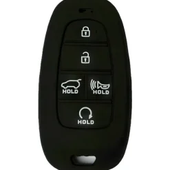 Silicone Protective Cover for Hyundai 5 Buttons Smart Key Remote