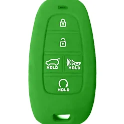 Silicone Protective Cover for Hyundai 5 Buttons Smart Key Remote