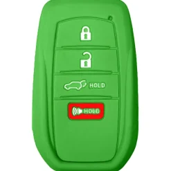 Silicone Protective Key Fob Cover For Toyota 4 Buttons Smart Key Remote