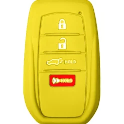 Silicone Protective Key Fob Cover For Toyota 4 Buttons Smart Key Remote
