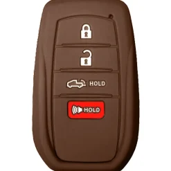 Silicone Protective Key Fob Cover For Toyota 4 Buttons Smart Key Remote