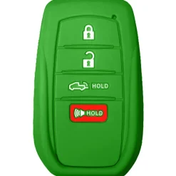 Silicone Protective Key Fob Cover For Toyota 4 Buttons Smart Key Remote
