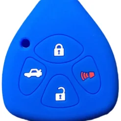 Silicone Protective Key Fob Cover For Toyota/Scion 4 Buttons Remote Head Key