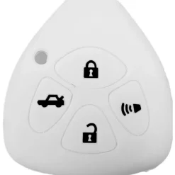 Silicone Protective Key Fob Cover For Toyota/Scion 4 Buttons Remote Head Key