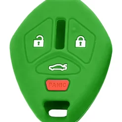 Silicone Protective Key Fob Cover For Mitsubishi 4 Buttons Flipkey Remote