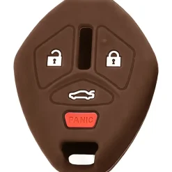 Silicone Protective Key Fob Cover For Mitsubishi 4 Buttons Flipkey Remote