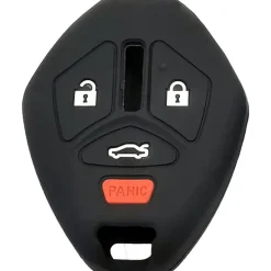 Silicone Protective Key Fob Cover For Mitsubishi 4 Buttons Flipkey Remote