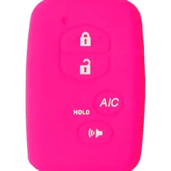 Silicone Protective Key Fob Cover For Toyota 4 Buttons Smart Key Remote
