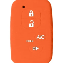 Silicone Protective Key Fob Cover For Toyota 4 Buttons Smart Key Remote