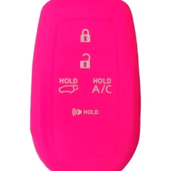 Silicone Protective Key Fob Cover For Toyota 5 Buttons Smart Key Remote