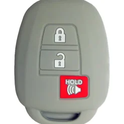 Silicone Protective Key Fob Cover For Toyota 3 Buttons Remote Head Key